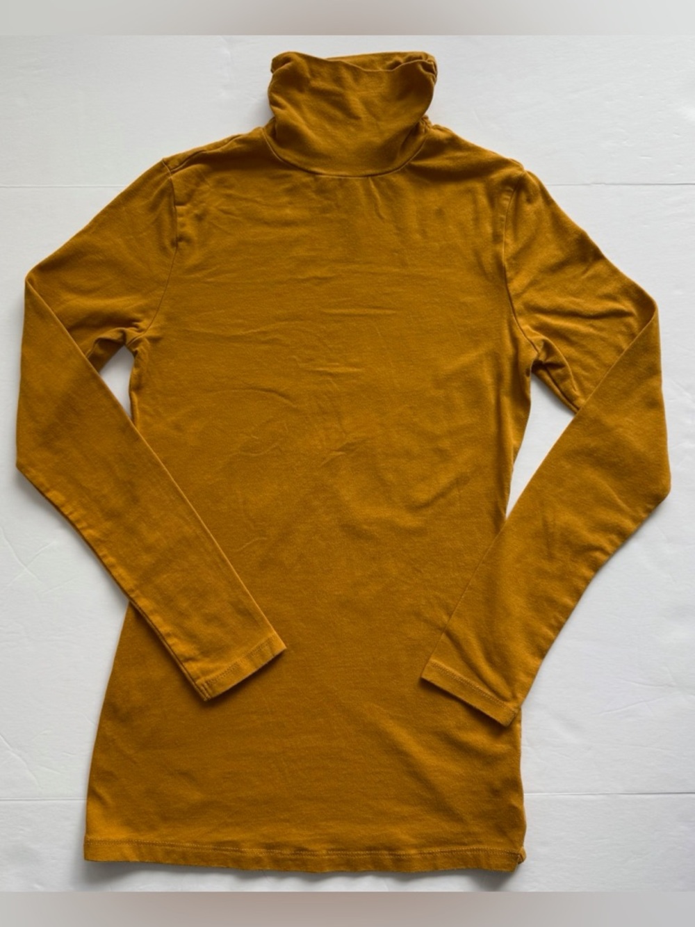 Ambiance Mustard Yellow Turtleneck Sweater Size S